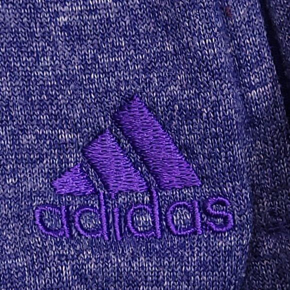 Adidas Climawarm Pullover Long Sleeve Zip Up Jacket Womens Size Medium M Purple - Picture 6 of 8